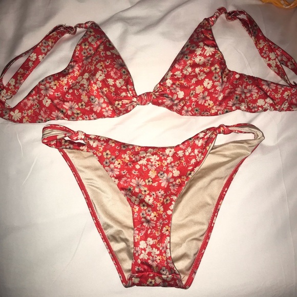 PacSun Other - Small LA hearts Bikini Set